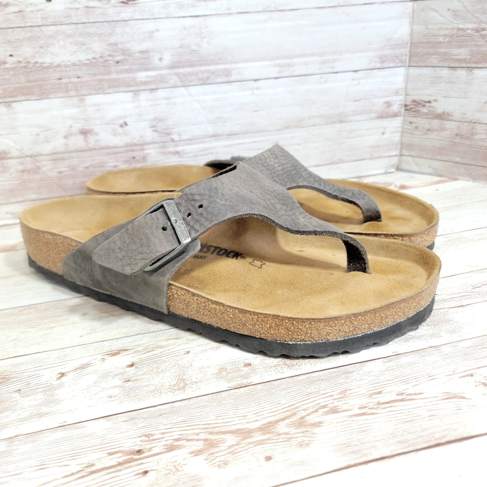 Men's Como Leather Thong Sandals